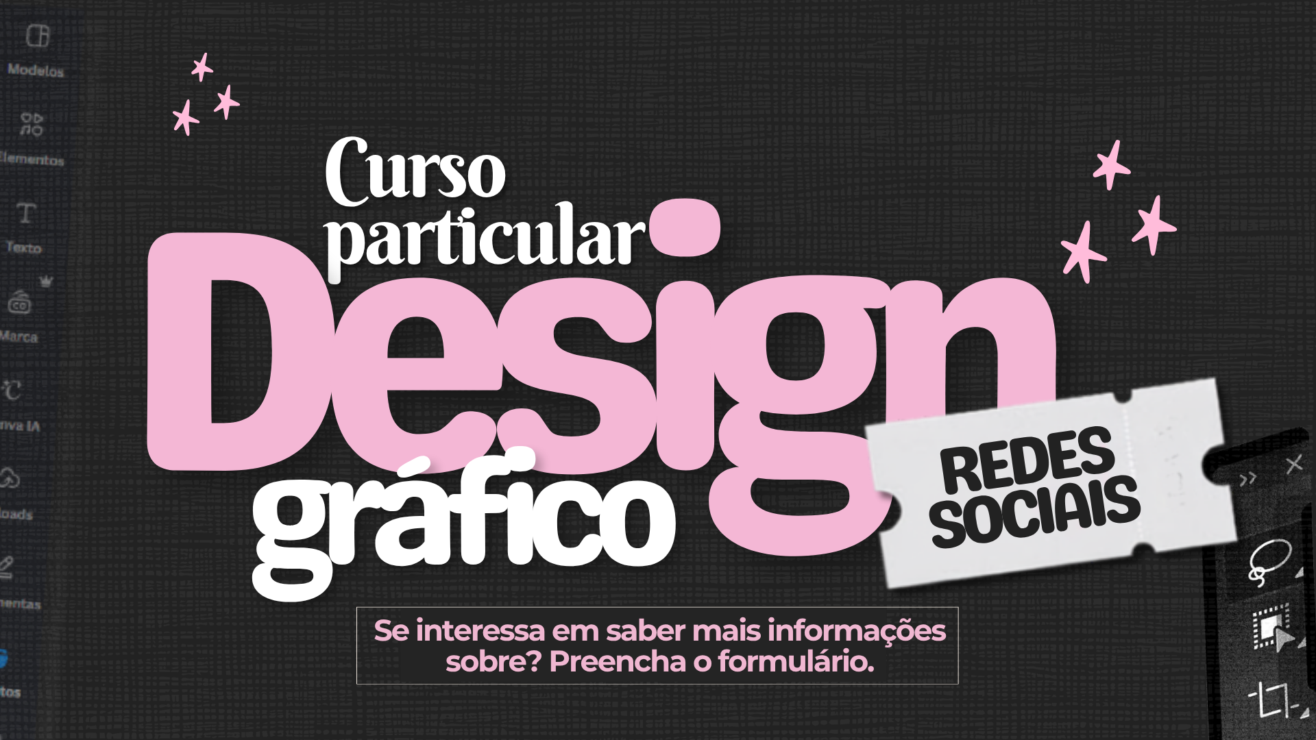 Curso particular de Design gráfico para redes sociais — Letz Studio